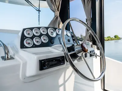 Cabin on Delphia Yachts Poseidon 45, a motor yacht at Casier, Italy