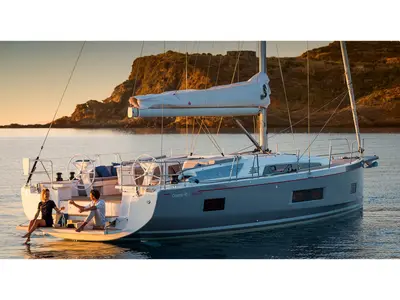 Comfort, a Beneteau Oceanis 46.1 sailboat at Pointe-à-Pitre, France