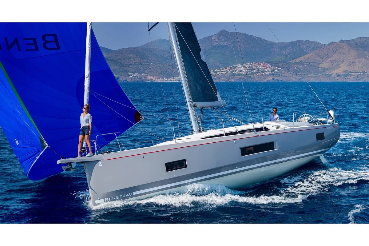 Comfort, a Beneteau Oceanis 46.1 sailboat at Pointe-à-Pitre, France