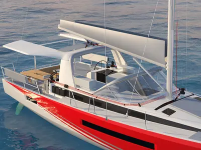 NEW HORIZONS III, a Jeanneau Sun Loft 47 sailboat at Kontokali, Greece