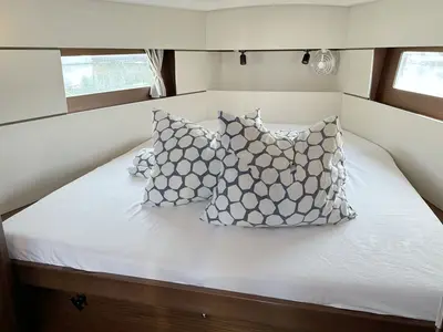 Cabin on Flip, a Beneteau Oceanis 38.1 sailboat at Grad Pula, Croatia