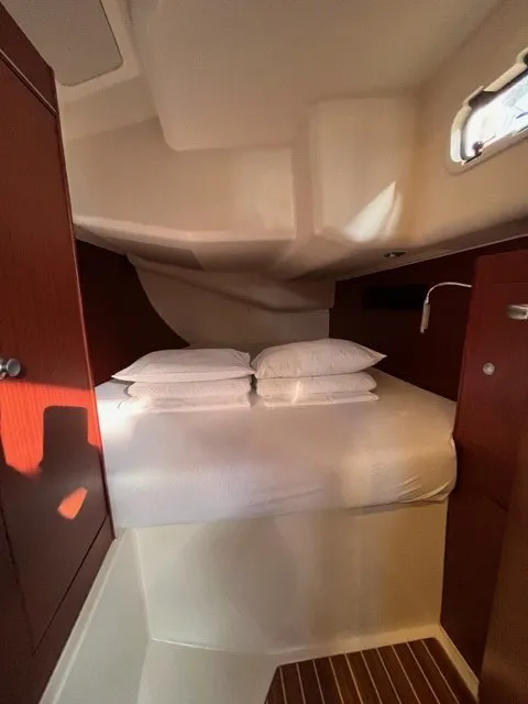 Cabin on Maja, a Hanse 455 sailboat at Grad Biograd na Moru, Croatia