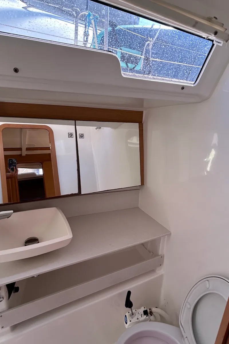 Echo II, a Dufour 430 GL sailboat at Kontokali, Greece