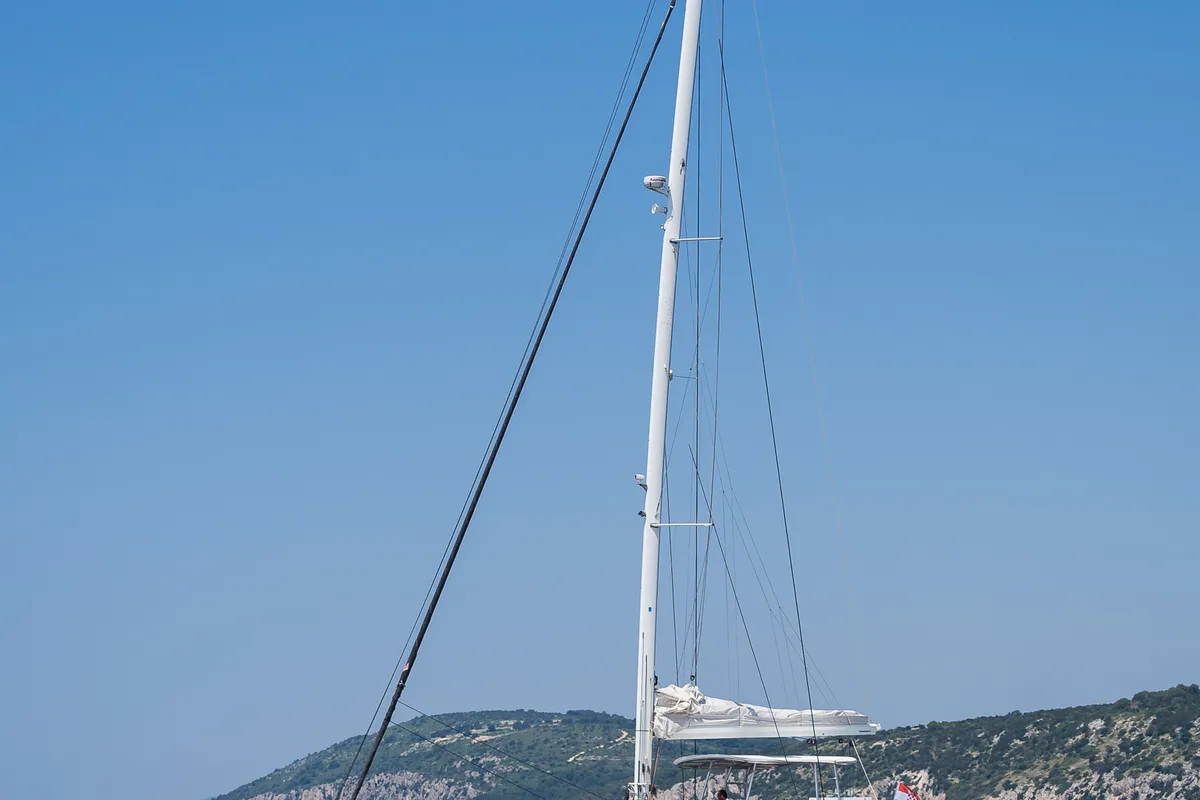Sweet Dreams, a Sunreef 50 catamaran at Kaštela, Croatia