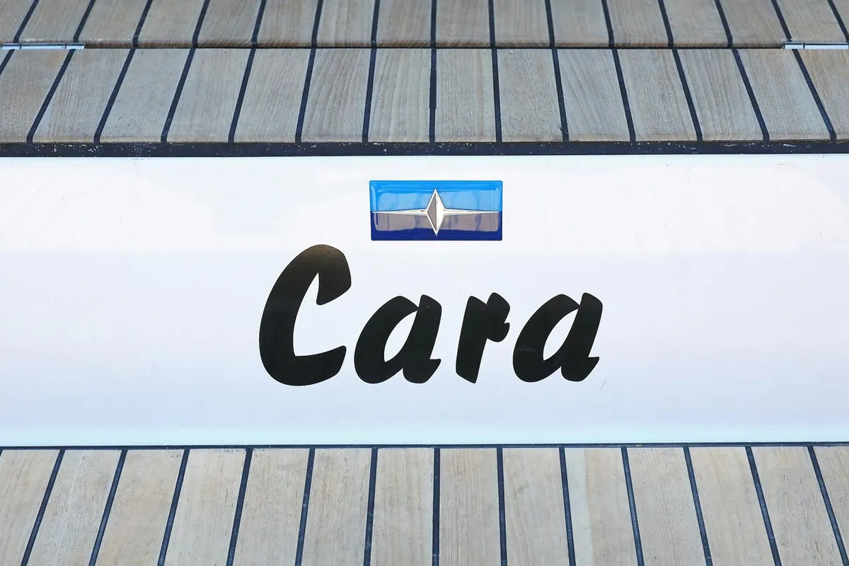 Cara, a Bavaria Cruiser 46 sailboat at Grad Biograd na Moru, Croatia