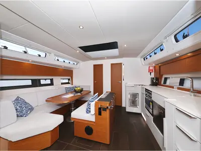 Salon of Hype, a Hanse 510 sailboat at Grad Biograd na Moru, Croatia