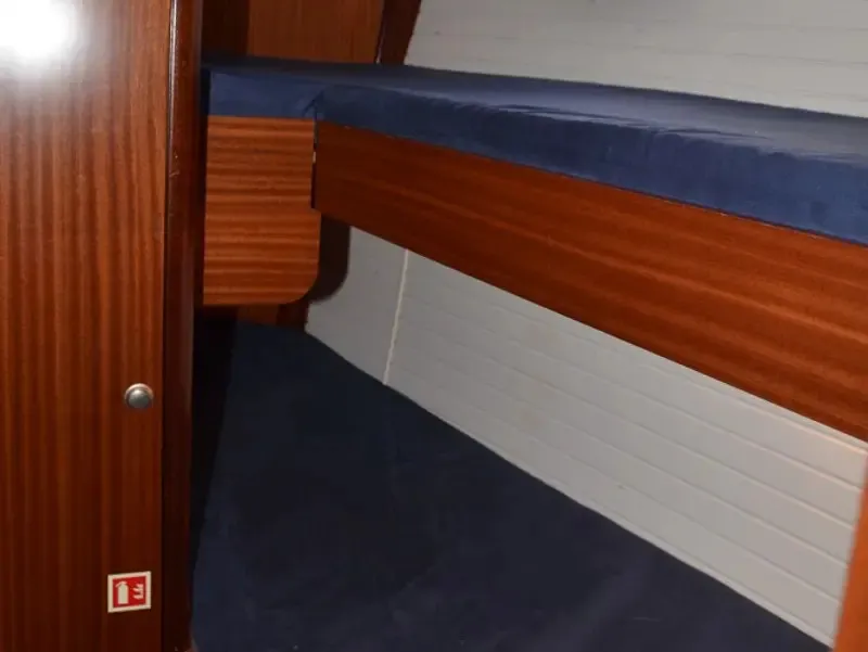 Cabin on Arctic Ice, a Delphia 47 sailboat at Harstad, Norway