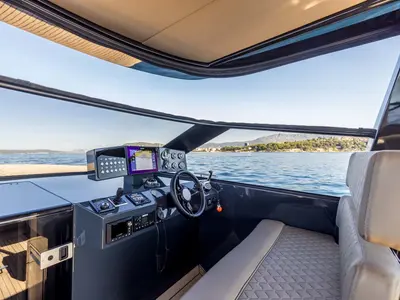 Cabin on Gariful 2, a Colnago 45 motor yacht at Split, Croatia