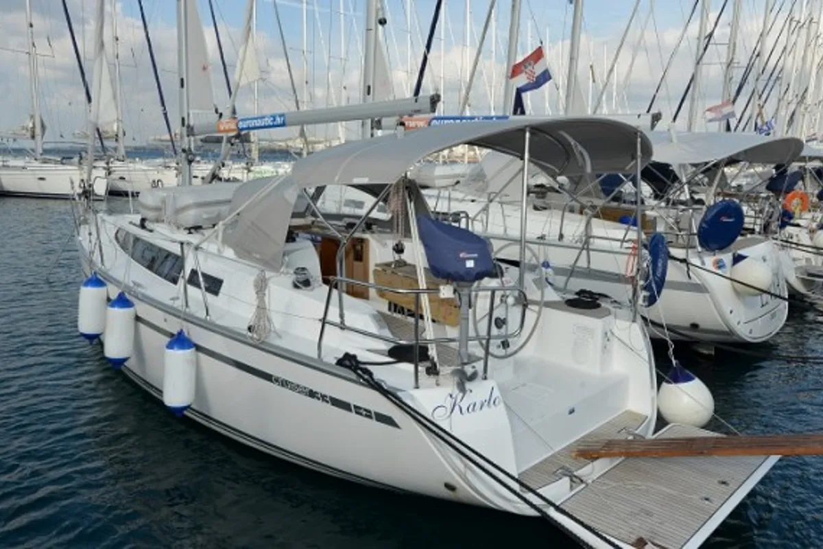 Karlo, a Bavaria Cruiser 33 sailboat at Grad Biograd na Moru, Croatia