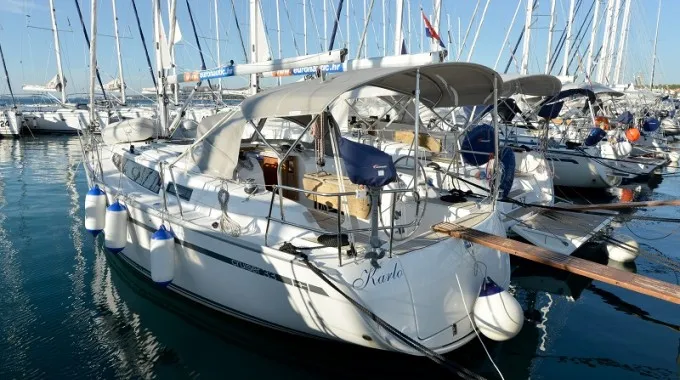 Karlo, a Bavaria Cruiser 33 sailboat at Grad Biograd na Moru, Croatia