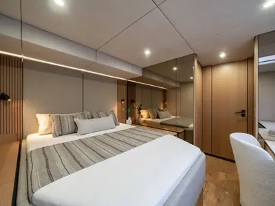 Ankawer VI, a Sunreef 70 catamaran at Olbia, Italy