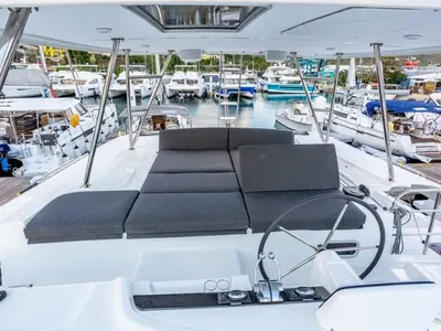 As You Wish, a Lagoon 46 catamaran at Ribishi, Saint Vincent and the Grenadines