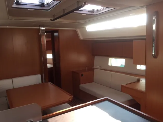 Cabin on Alnair, a Bavaria C45 Holiday sailboat at Salerno, Italy