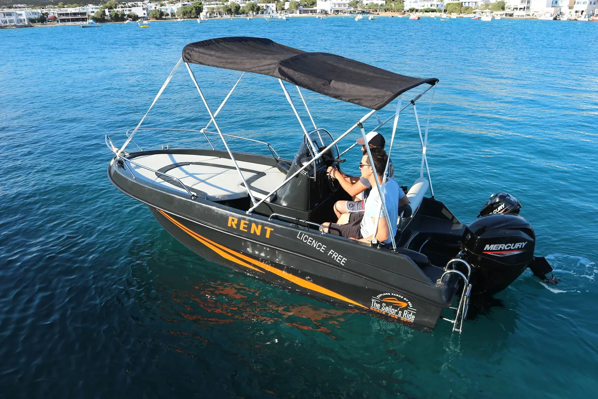 Exterior view of Nestoras, a Gulet Motorboat motorboat at Alyki, Greece