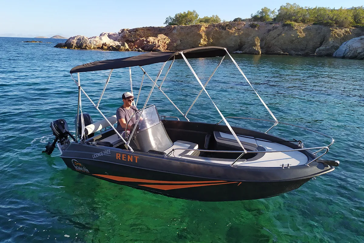 Exterior view of Nestoras, a Gulet Motorboat motorboat at Alyki, Greece