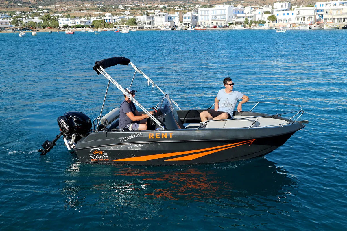 Exterior view of Nestoras, a Gulet Motorboat motorboat at Alyki, Greece
