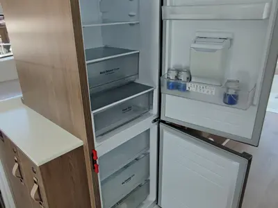 Galley of Serenity, a Bali 4.2 catamaran at Municipal Unit of Apollonioi, Greece