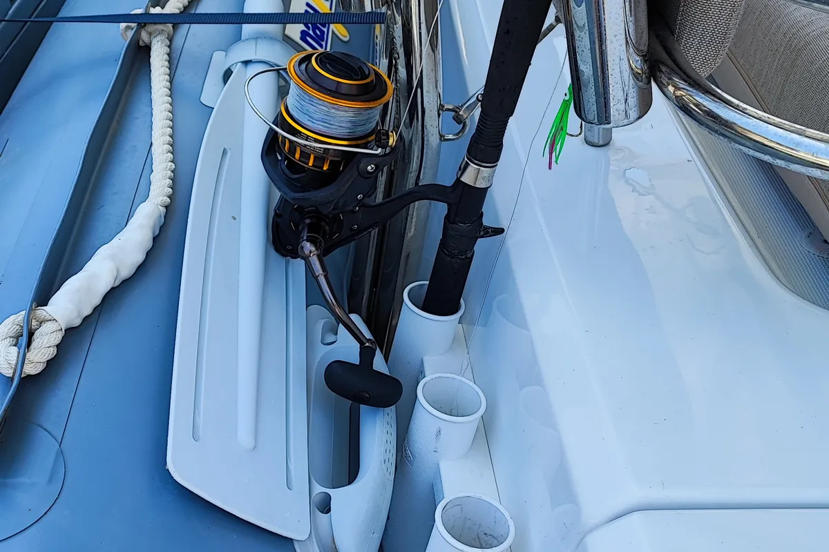 Serenity, a Bali 4.2 catamaran at Municipal Unit of Apollonioi, Greece