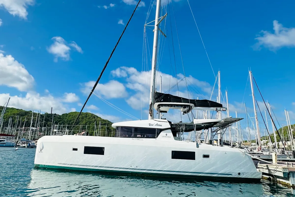 Rev'Anou, a Lagoon 42 catamaran at Alameda, United States