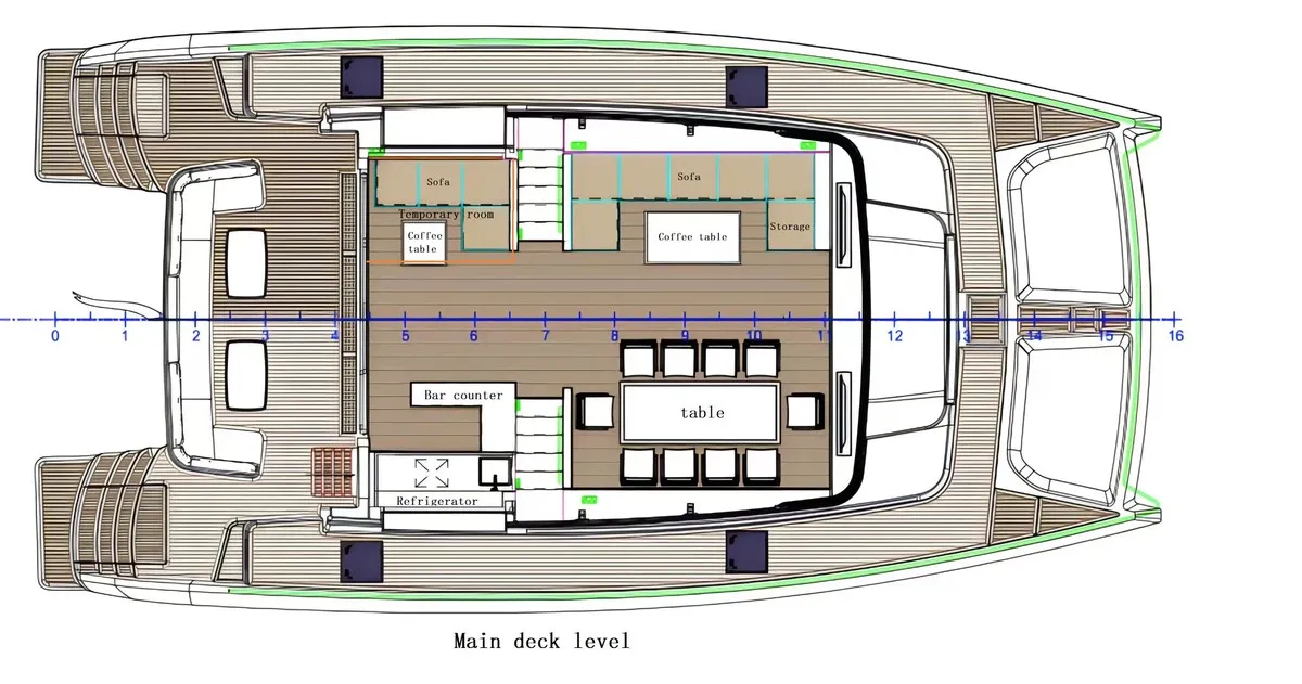 Mazarin 55, a catamaran at Mai Khao, Thailand