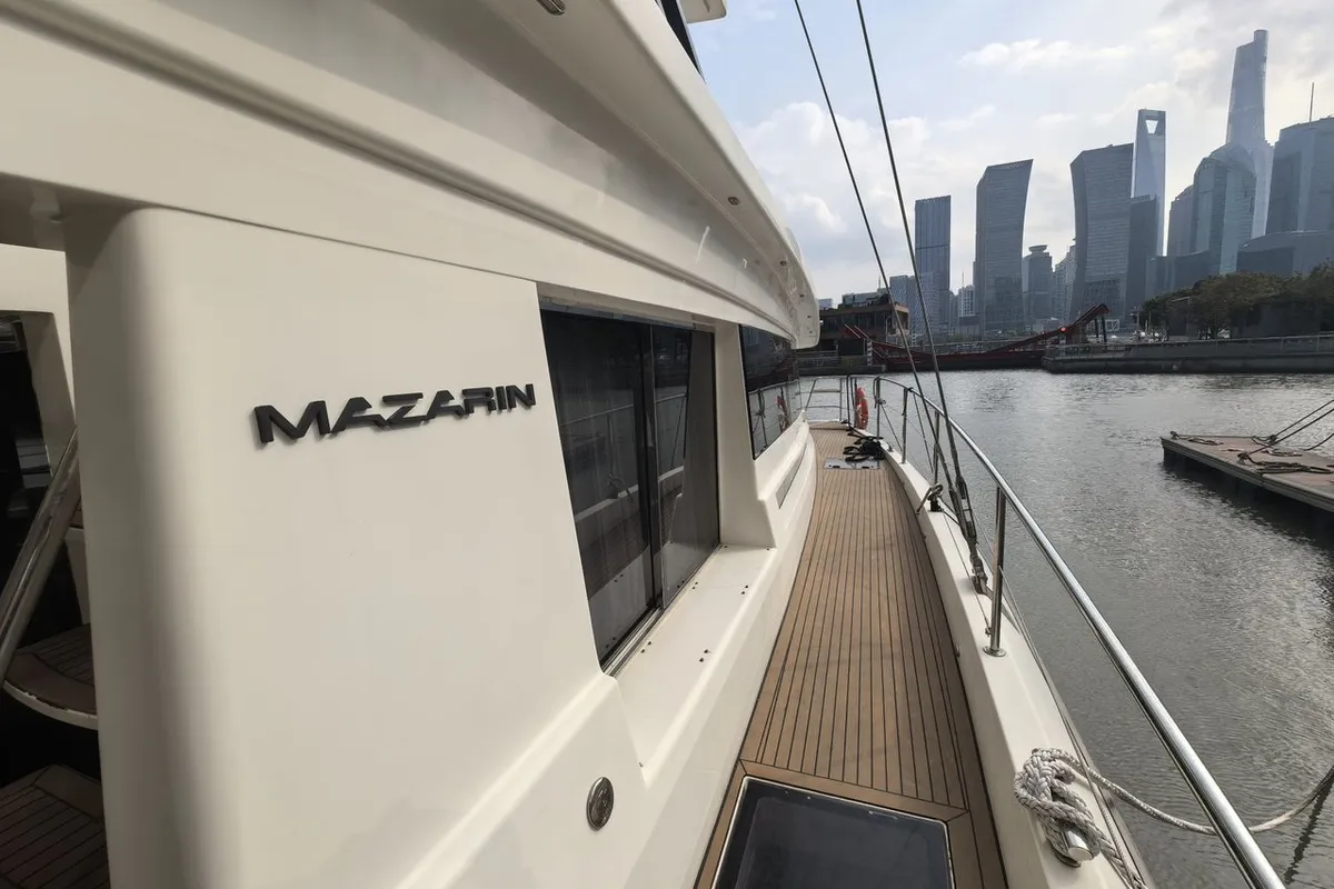 Mazarin 55, a catamaran at Mai Khao, Thailand