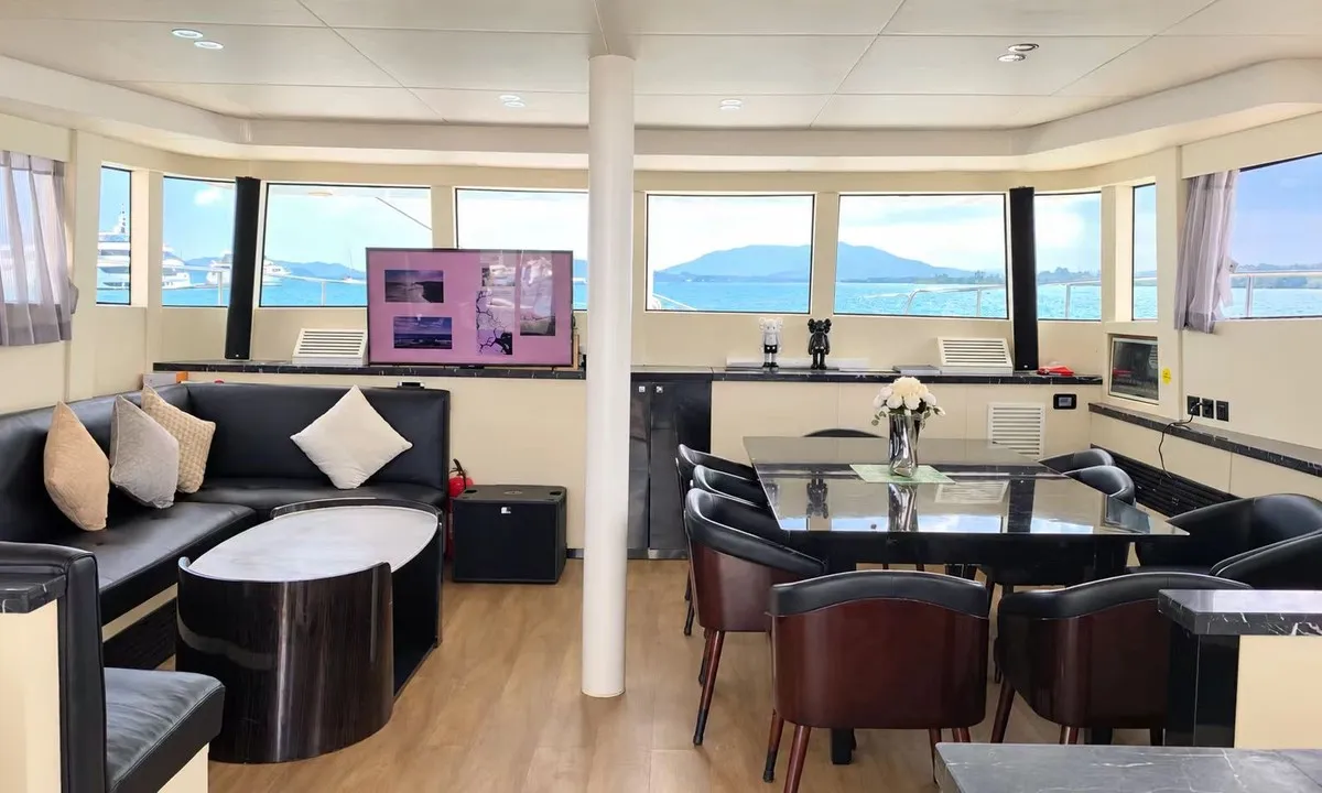 Mazarin 55, a catamaran at Mai Khao, Thailand