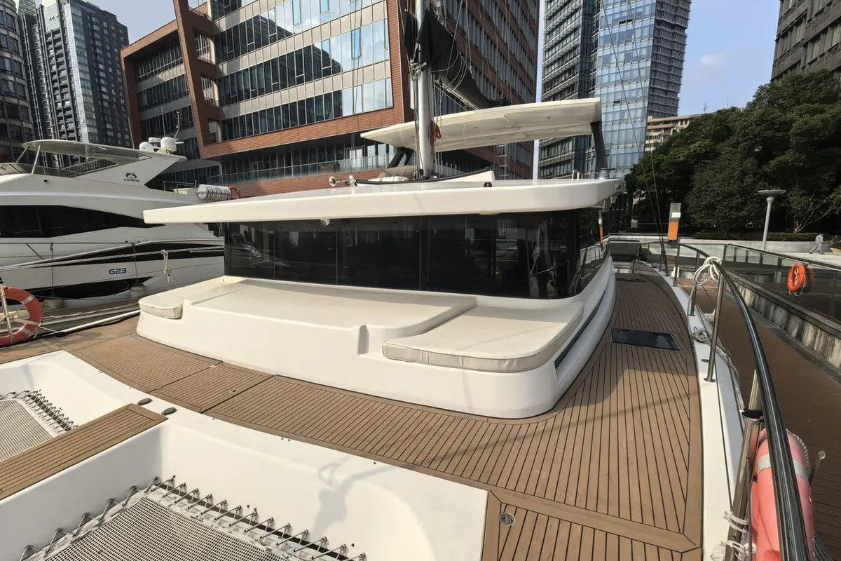 Mazarin 55, a catamaran at Mai Khao, Thailand