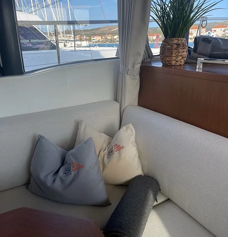 Nereide, a Beneteau Swift Trawler 48 motor yacht at Općina Rogoznica, Croatia