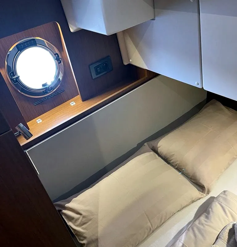Nereide, a Beneteau Swift Trawler 48 motor yacht at Općina Rogoznica, Croatia