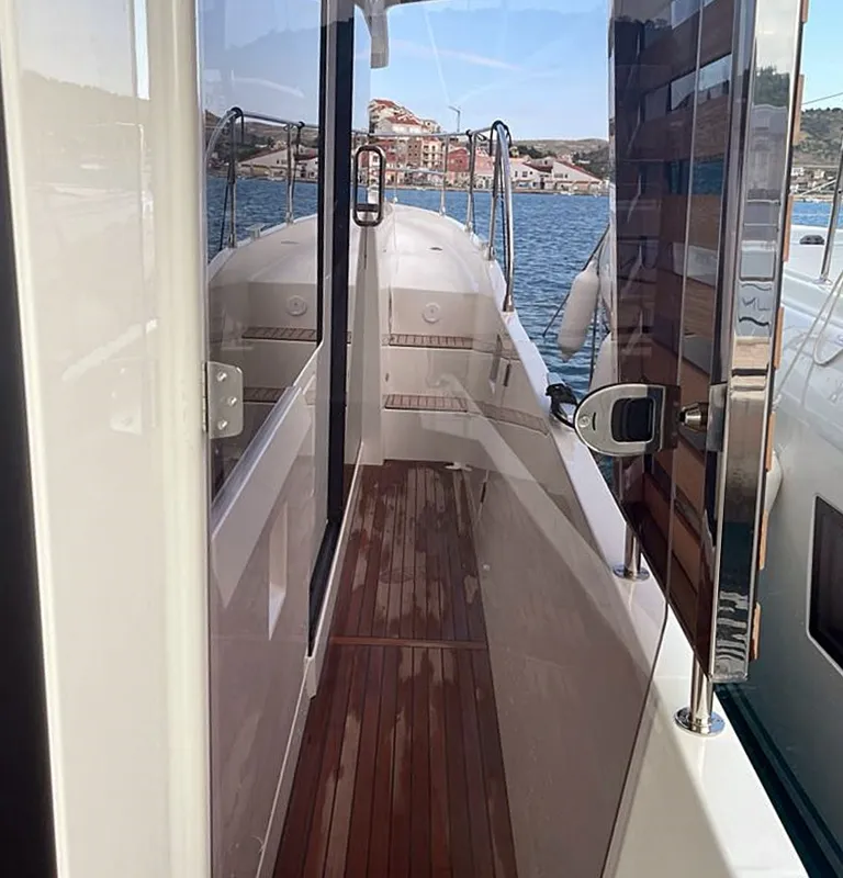 Nereide, a Beneteau Swift Trawler 48 motor yacht at Općina Rogoznica, Croatia