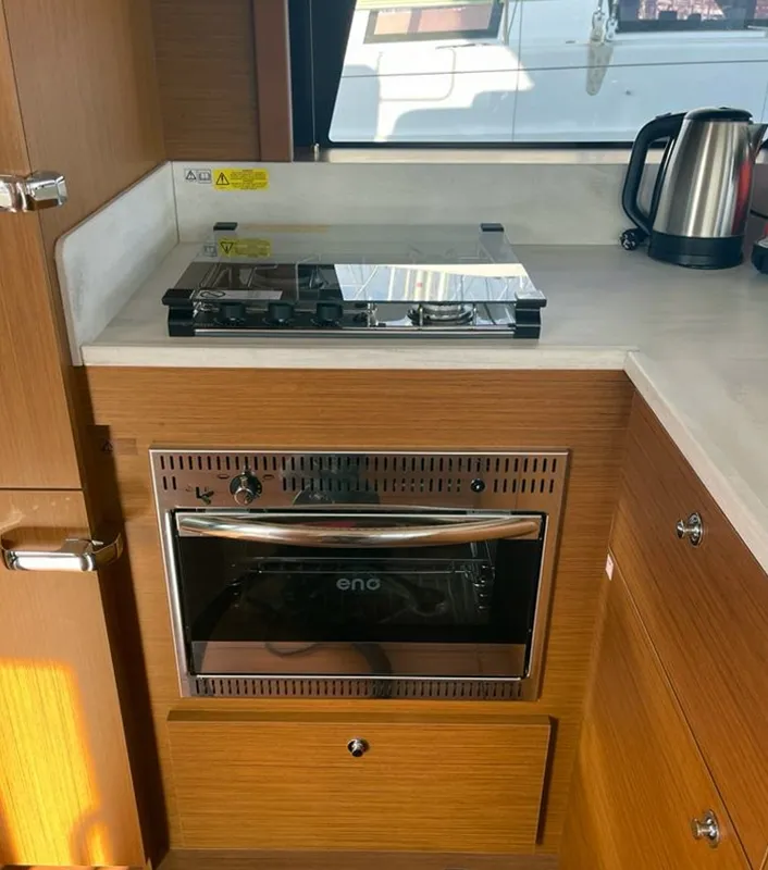 Nereide, a Beneteau Swift Trawler 48 motor yacht at Općina Rogoznica, Croatia