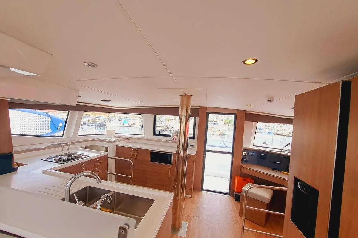 Cancelli del Cielo, a Bali 4.6 catamaran at Alameda, United States