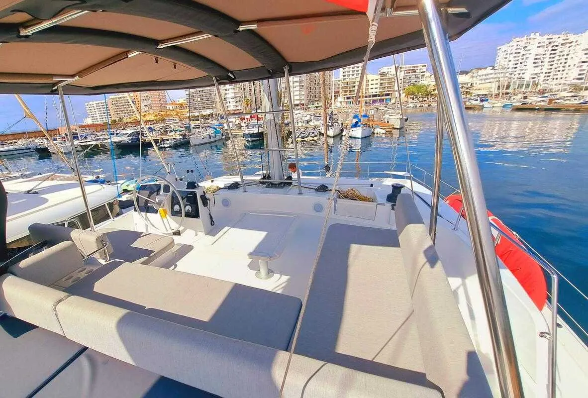 Cancelli del Cielo, a Bali 4.6 catamaran at Alameda, United States