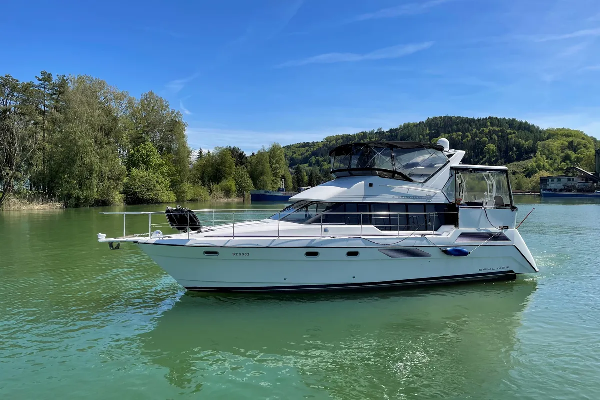 Exterior view of Alexandra, a Gulet Motoryacht motorboat at Rapperswil-Jona, Switzerland