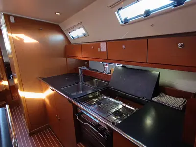 Galley of Easy Eleven, a Bavaria Cruiser 40 S sailboat at Split, Croatia