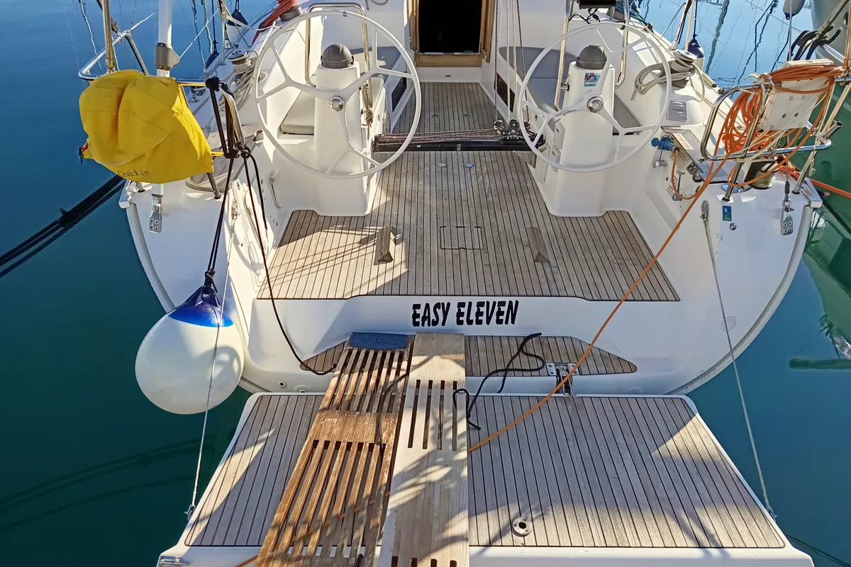 Easy Eleven, a Bavaria Cruiser 40 S sailboat at Split, Croatia