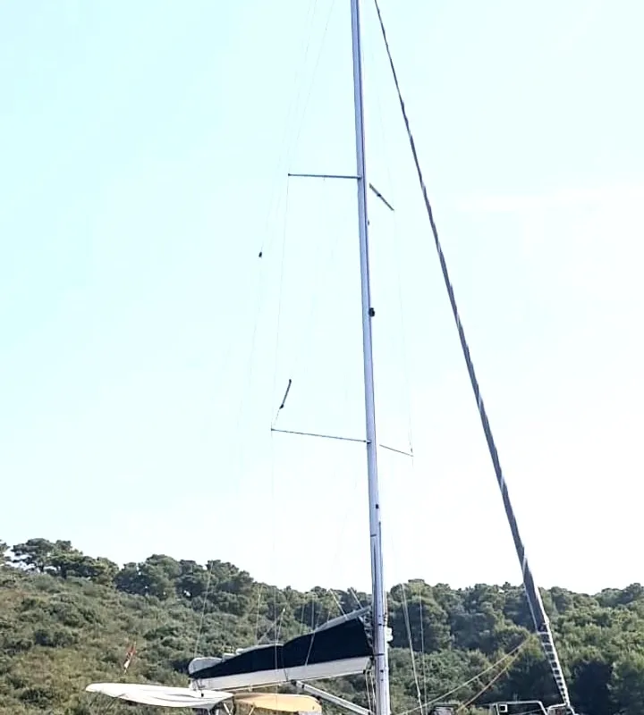 Easy Eleven, a Bavaria Cruiser 40 S sailboat at Split, Croatia