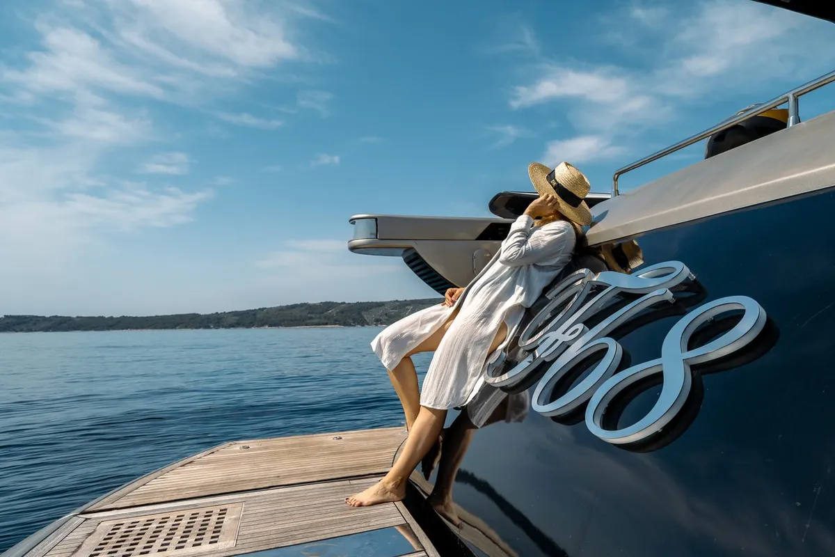 Fashion 68, a Fashion Cantiere Navale Custom Made motor yacht at Split, Croatia