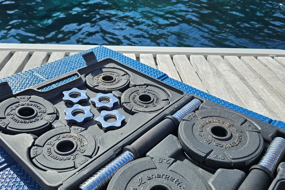 Sinata, a Sunreef 60 catamaran at Rogoznica, Croatia