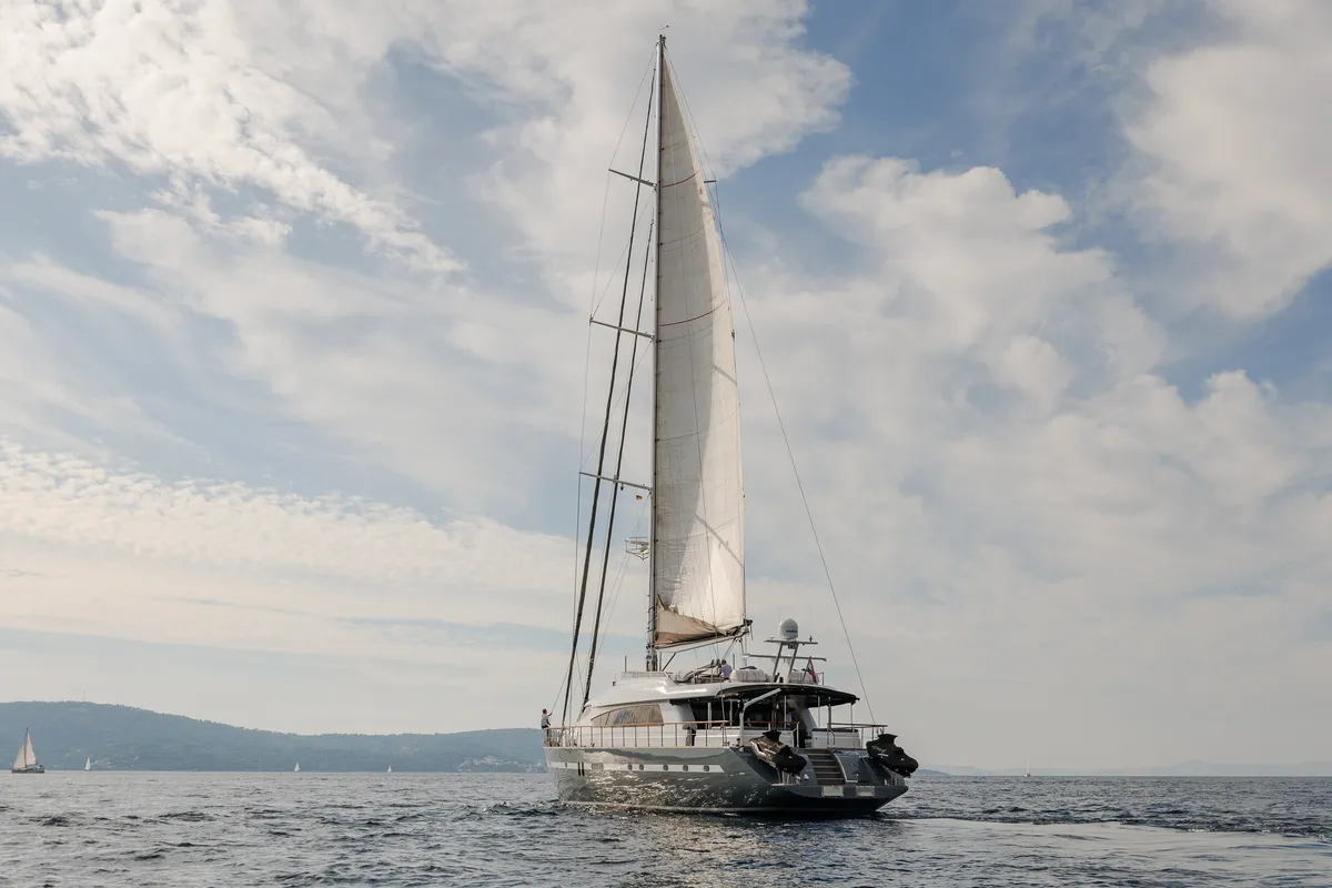 Exterior view of San Limi, a Gulet Motoryacht motor yacht at Split, Croatia