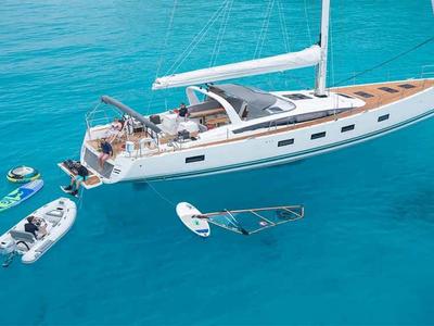 Freedom, a Jeanneau 64 sailboat at Rogoznica, Croatia