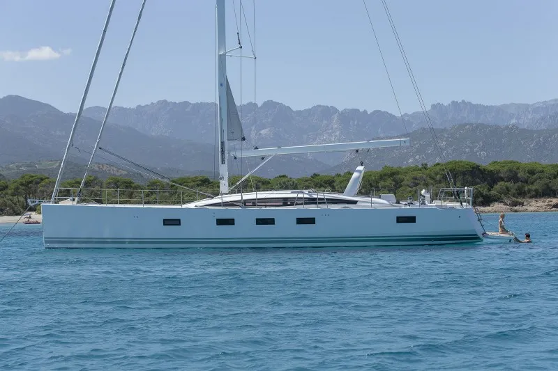 Freedom, a Jeanneau 64 sailboat at Rogoznica, Croatia