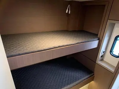 Cabin on Standra, a Bali 4.6 catamaran at Municipal Unit of Lefkada, Greece