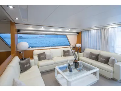 San Lorenzo , a San Lorenzo SL 72 motor yacht at Ischia, Italy