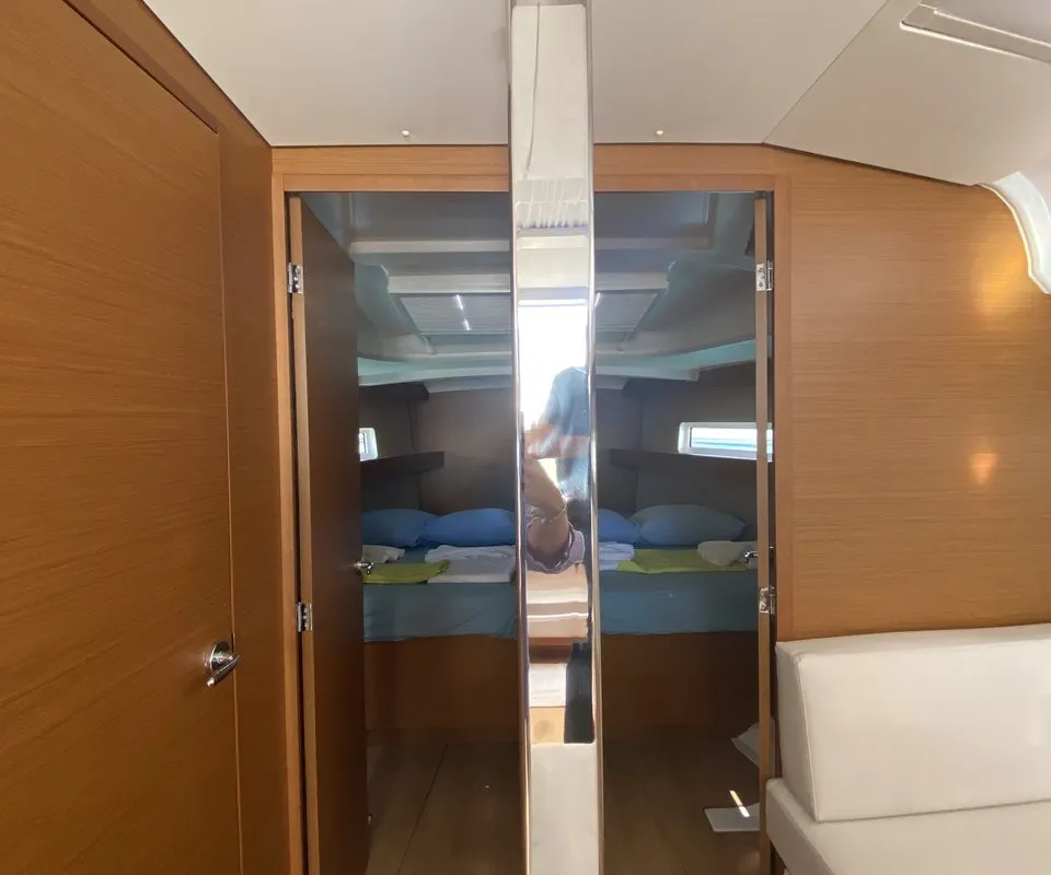 Anda, a Jeanneau Sun Odyssey 440 sailboat at Fethiye, Turkey
