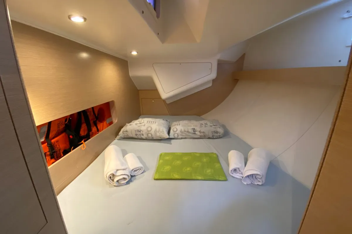 Epoch, a Elan Impression 50 sailboat at Fethiye, Turkey