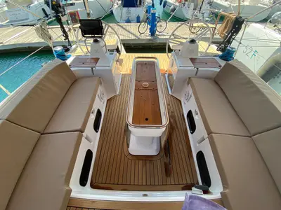 Epoch, a Elan Impression 50 sailboat at Fethiye, Turkey