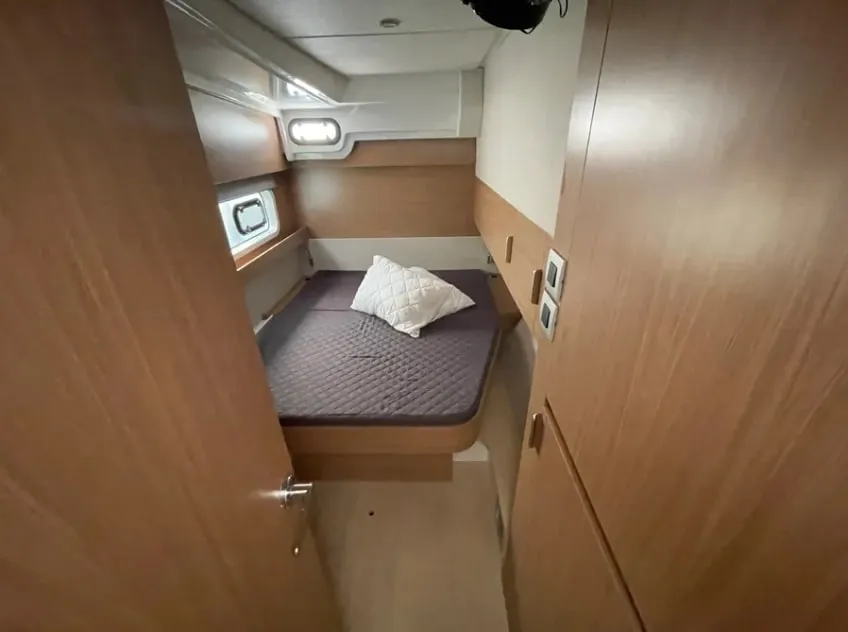 Cabin on Blue Spirit, a Bali Catspace catamaran at Municipal Unit of Lefkada, Greece
