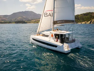 Tina, a Bali 4.2 catamaran at Općina Sukošan, Croatia