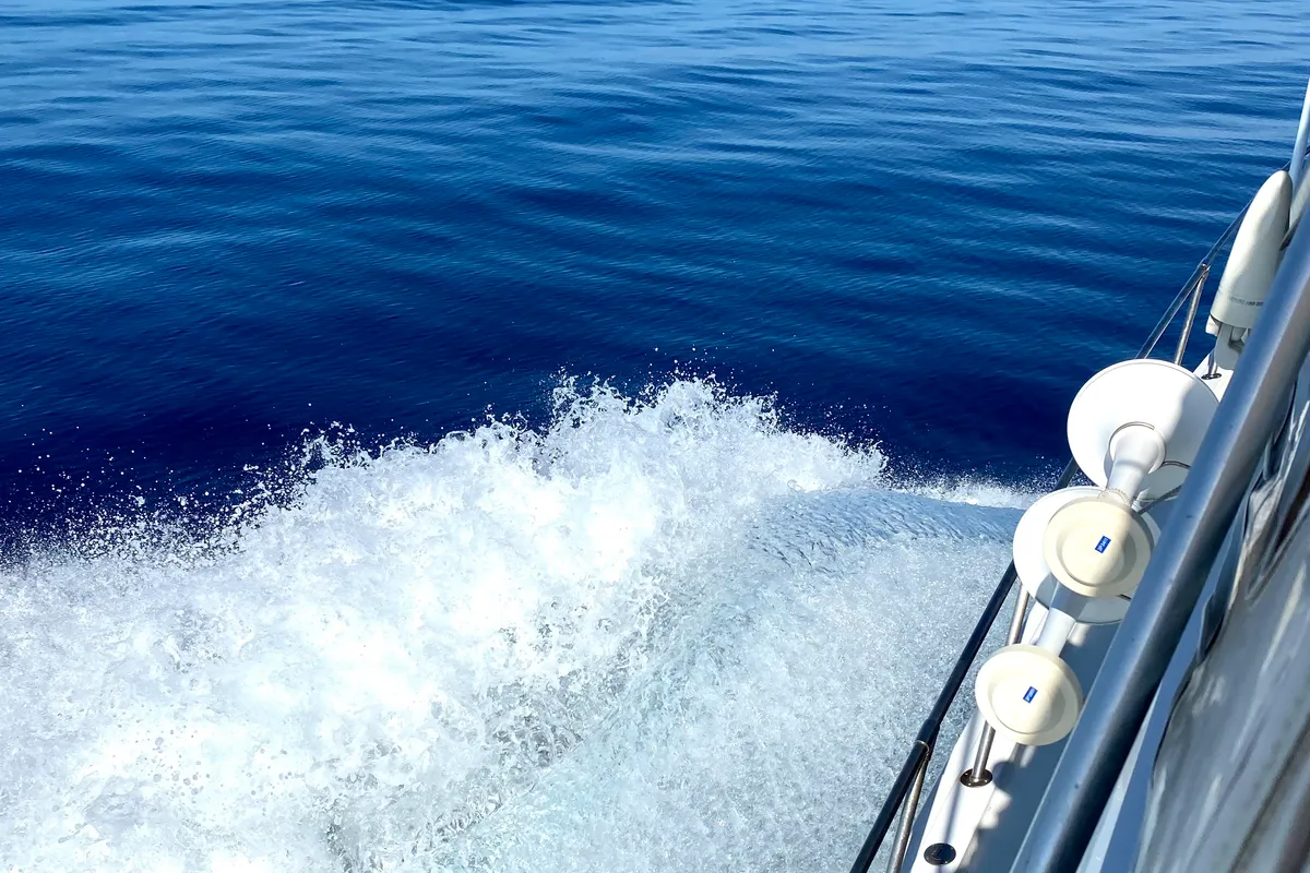 Tipejyas, a Gulet Hatteras 50 Convertible motorboat at Athens, Greece